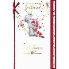 Handsome Boyfriend Handmade Me to You Bear Valentine's Day Card Image Preview